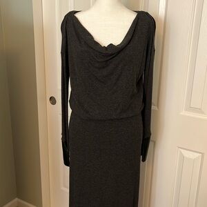 Anthropologie Bordeaux Maxi Dress